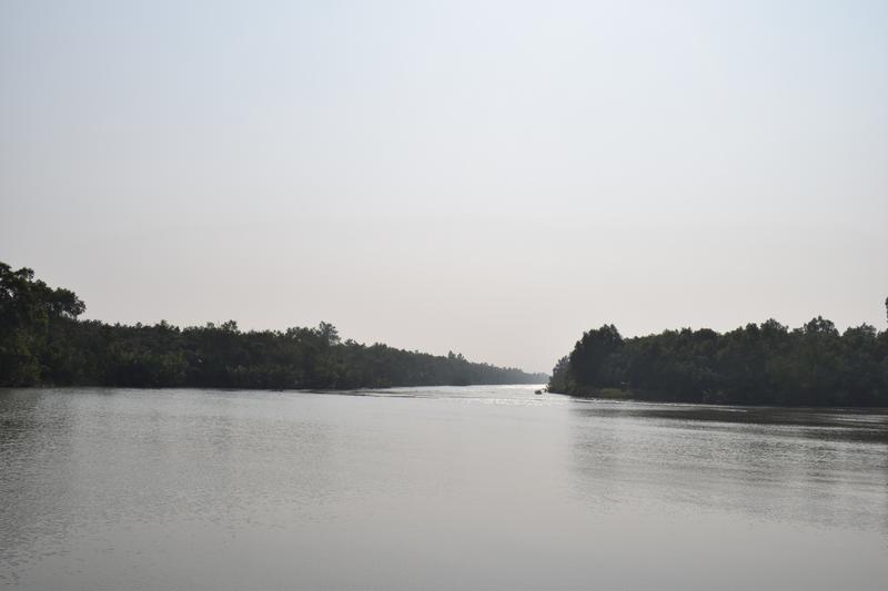 Amazing Harbaria Sundarban Eco-Tourism Center tour tips 2022 15 A river merged with a canal at Harbaria Sundarban