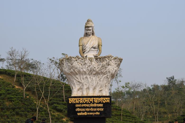 Satgaon tea daughter monument