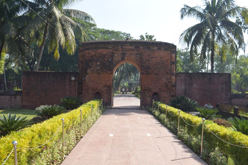Sixty Dome Mosque old gate